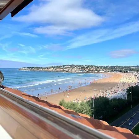 شقة Atico Primera Linea Playa De San Lorenzo