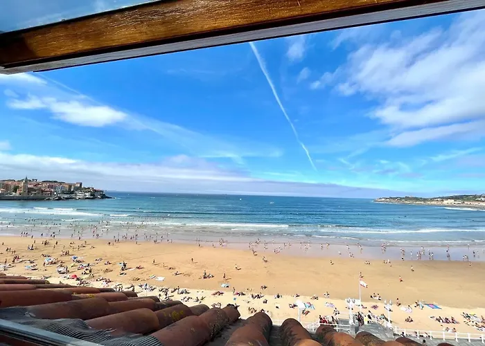 ático Primera Línea Playa De San Lorenzo *